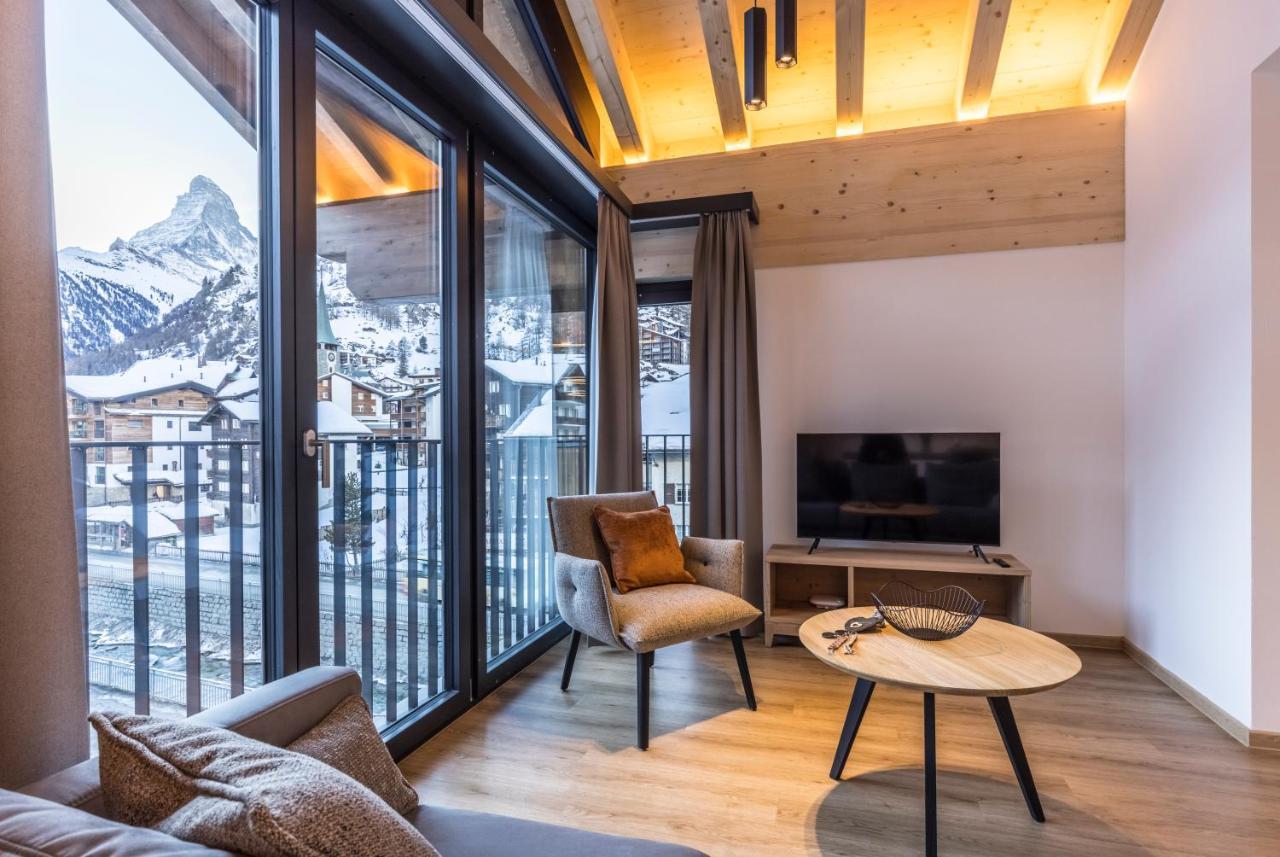 Haus Zur Bruecke Apartment Zermatt Exterior photo